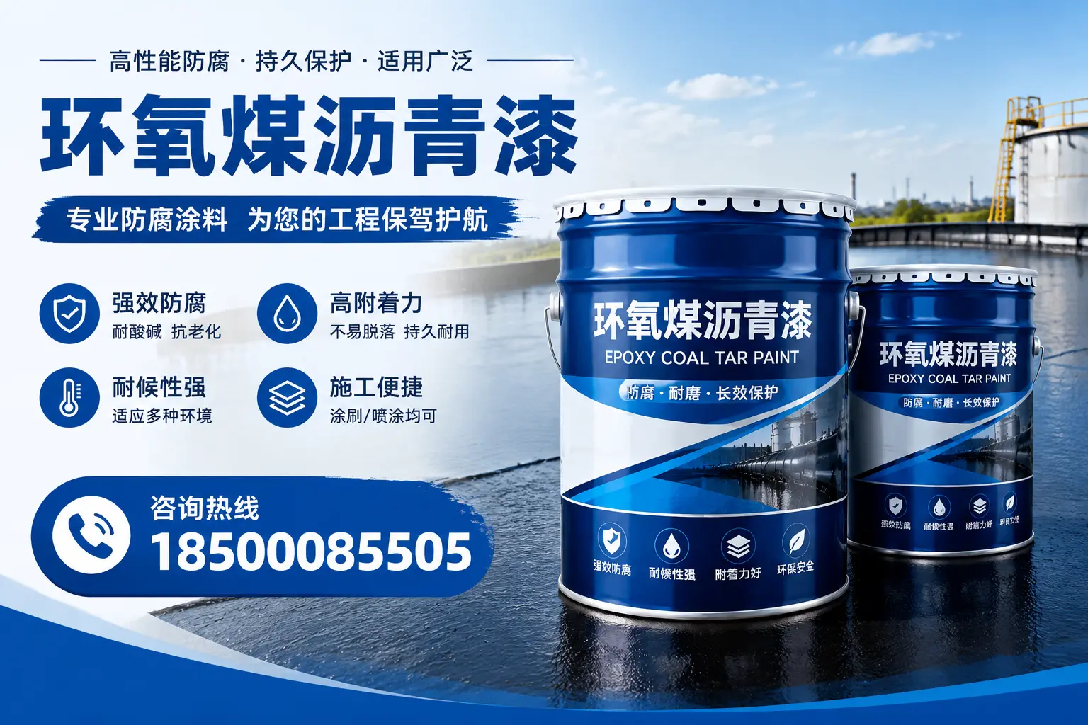 环氧煤沥青漆与其他漆类的比较，磴口用户的选择依据