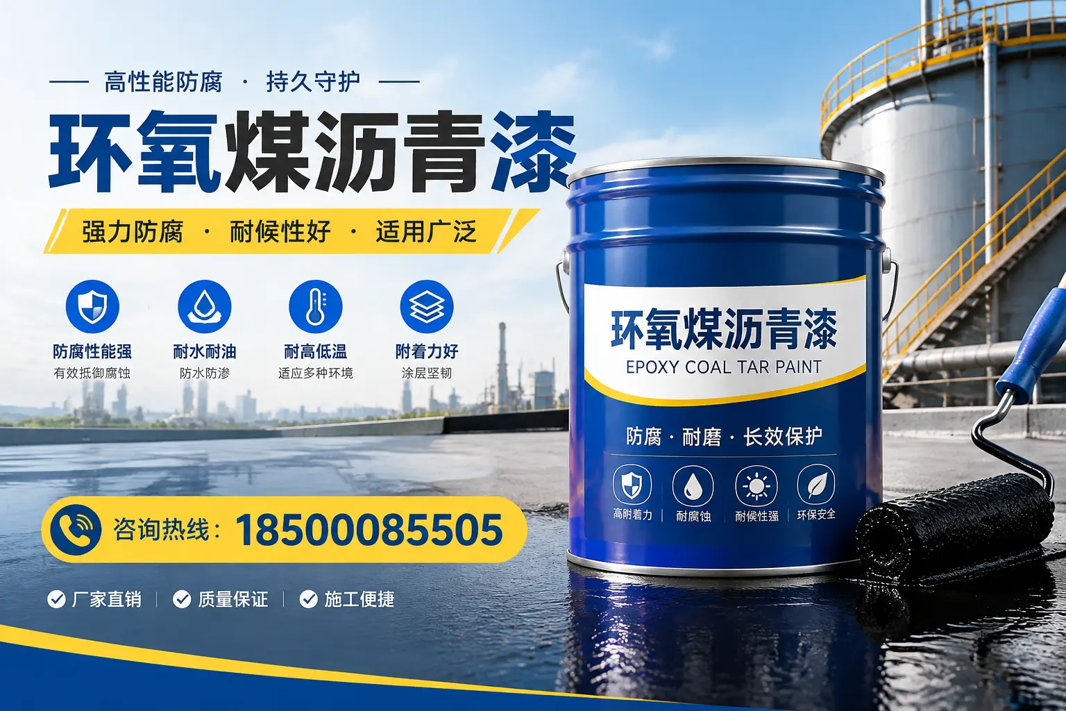 环氧煤沥青漆的储存与运输注意事项,磴口企业须知
